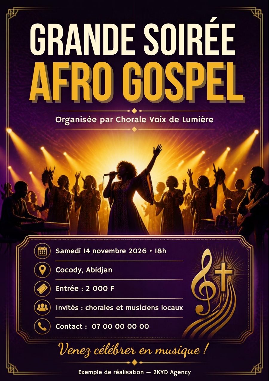 Flyer événement